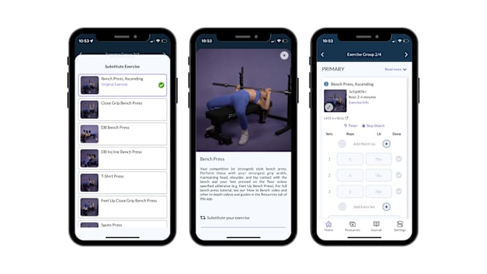 Stronger By the Day App Screenshots
